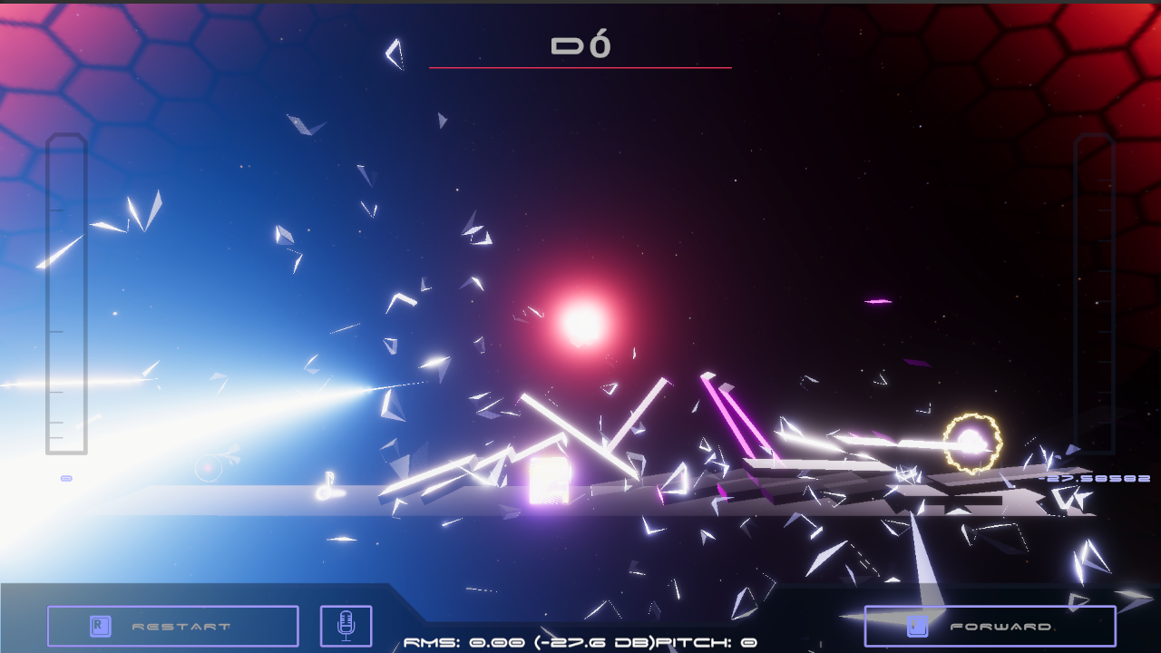 Vocal Space Shooter - Pinion Game Studio